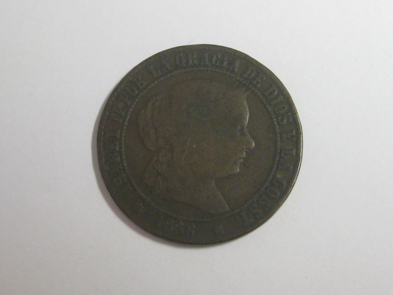 monnaie Isabelle II d'Espagne