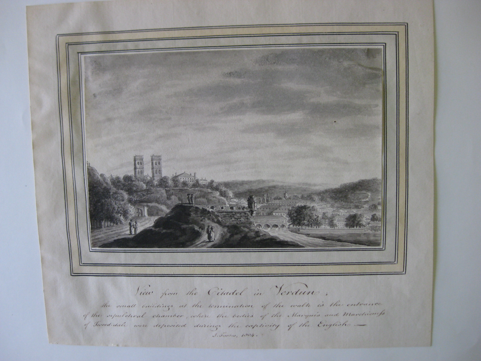 View from the Citadel in Verdun