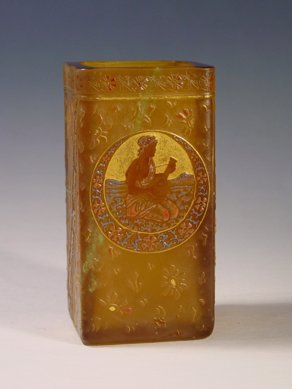 vase mythologique au joueur de luth (titre factice)