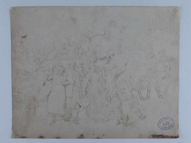 Retour des vendanges (titre factice)