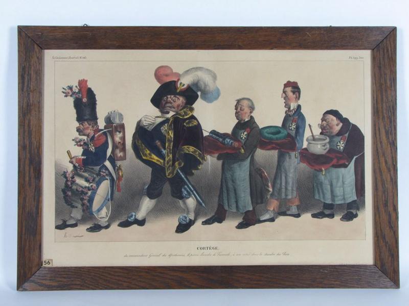 CORTEGE. du commandant Général des Apothicaires (titre inscrit)