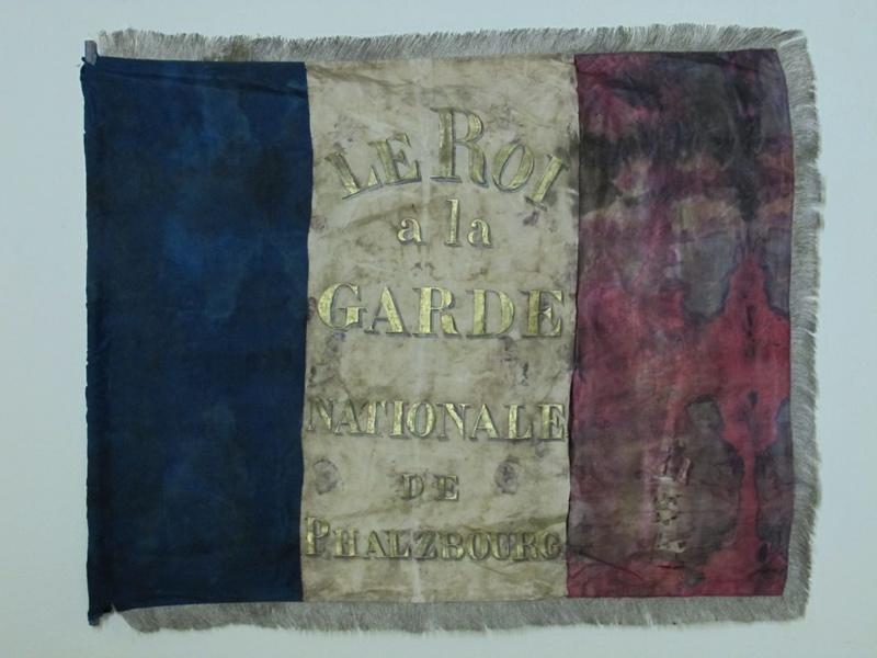 LE ROI A LA GARDE NATIONALE DE PHALZBOURG (titre inscrit)