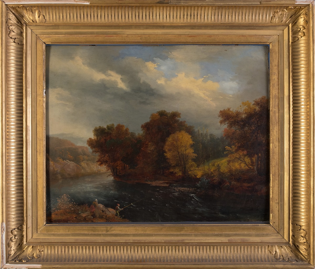 Bords de la Moselle près d’Epinal sur la route d’Archette