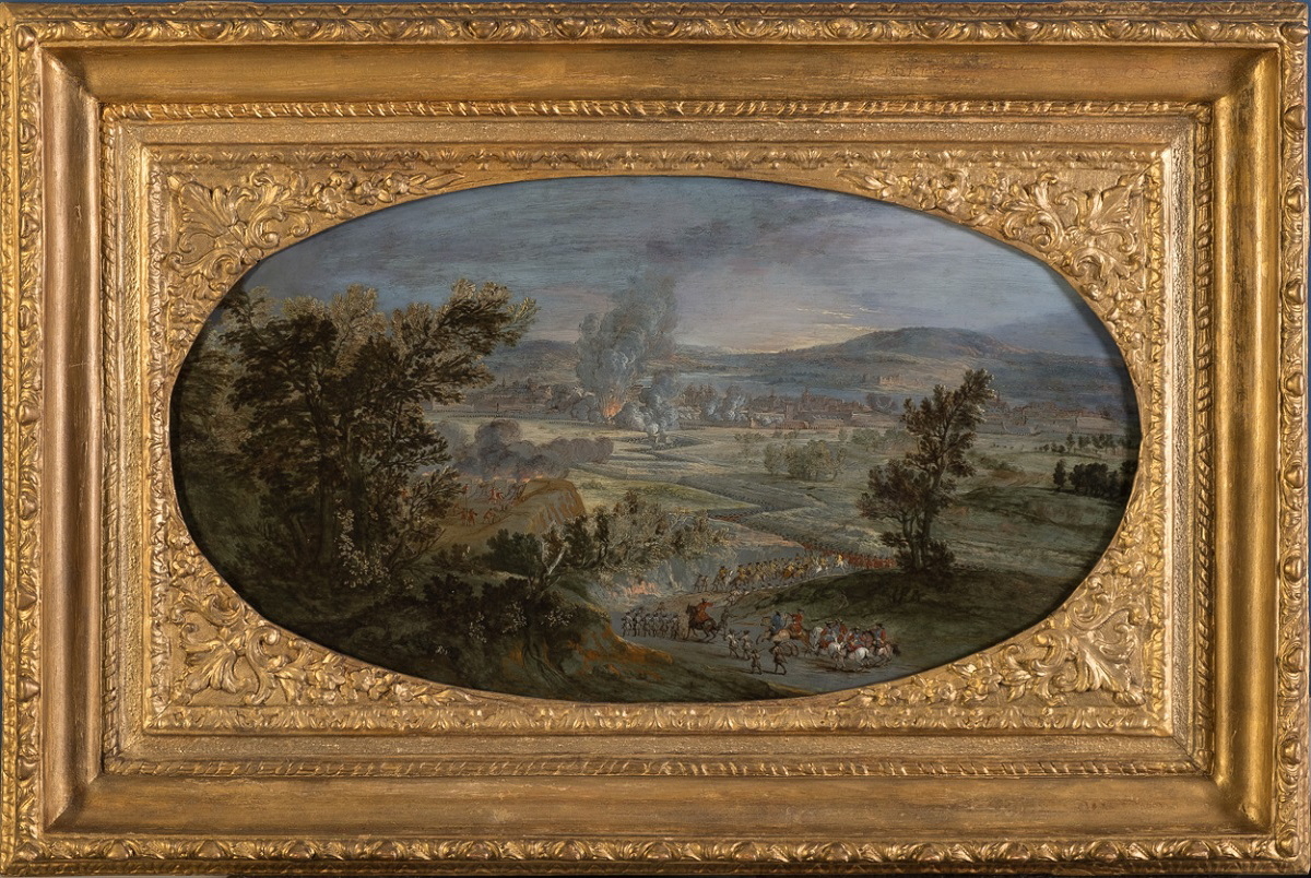 Attaque d’une ville de Flandres par Louis XIV