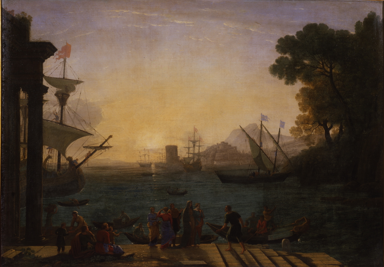L’Embarquement de sainte Paule à Ostie