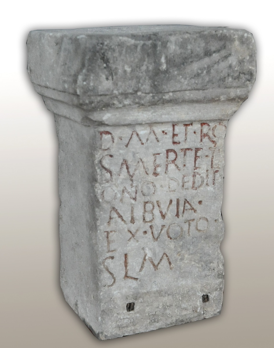 Autel dédié à Mercure et Rosmerta