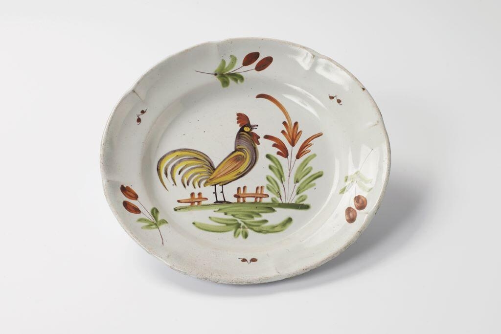 Assiette au coq