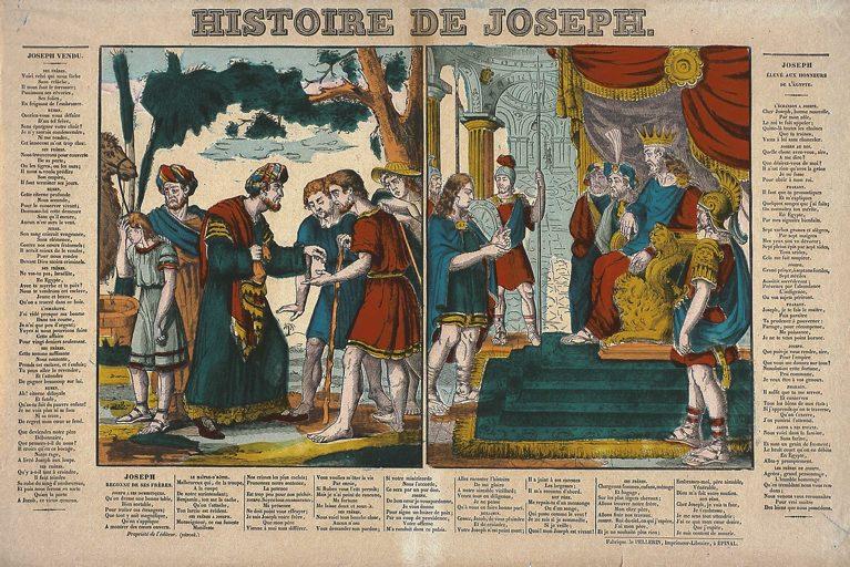 HISTOIRE DE JOSEPH. (titre inscrit)