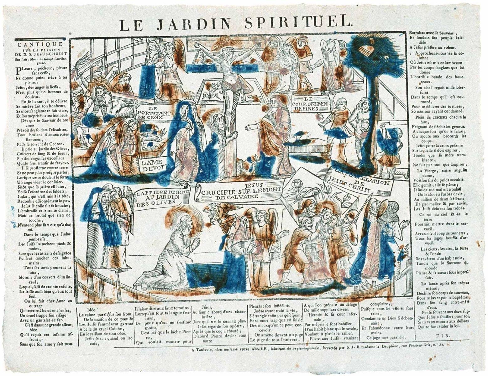 LE JARDIN SPIRITUEL. (titre inscrit)