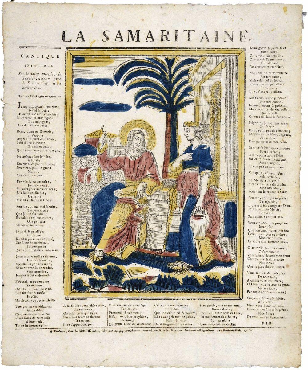 LA SAMARITAINE. (titre inscrit)
