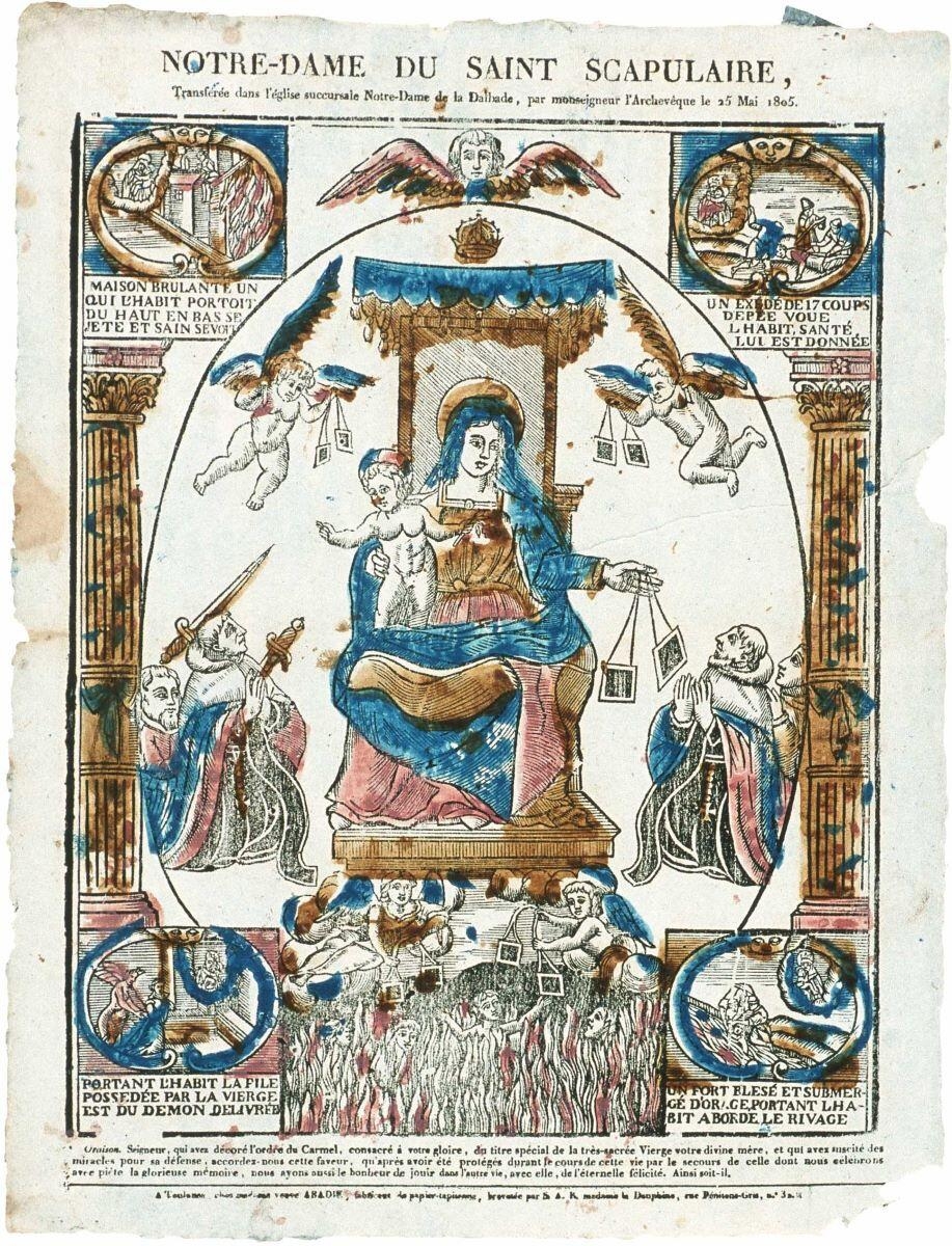NOTRE-DAME DU SAINT SCAPULAIRE, (titre inscrit)