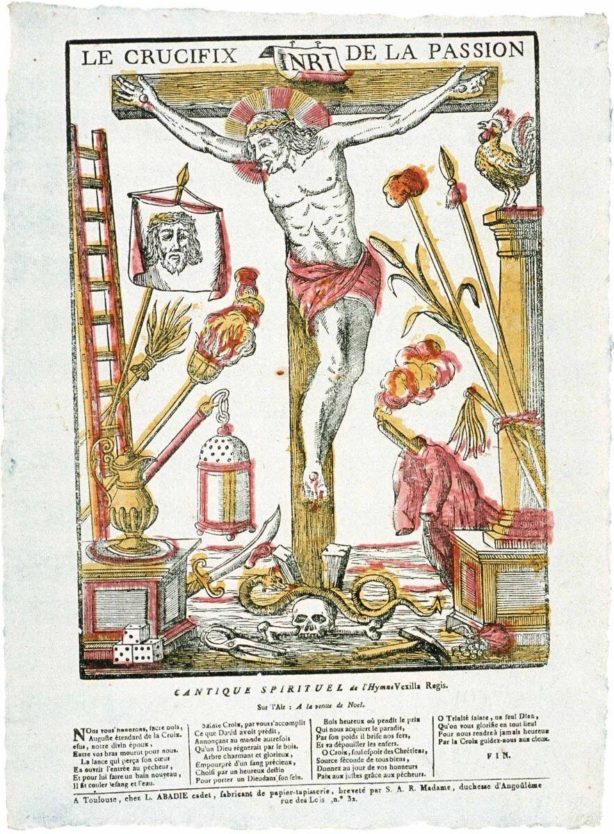 LE CRUCIFIX DE LA PASSION (titre inscrit)