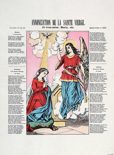 ANNONCIATION DE LA SAINTE VIERGE (titre inscrit)