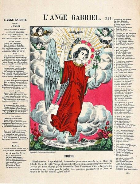 L'ANGE GABRIEL. 244 (titre inscrit)