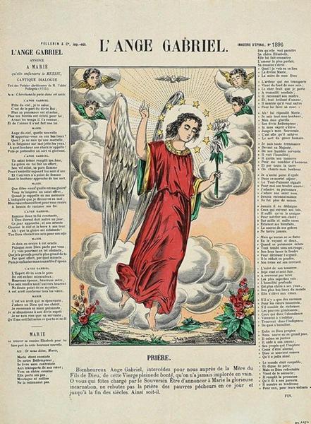 L'ANGE GABRIEL. (titre inscrit)