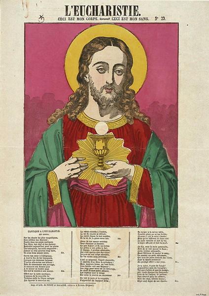 L'EUCHARISTIE. / CECI EST MON CORPS. CECI EST MON SANG. N° 29 (titre inscrit)