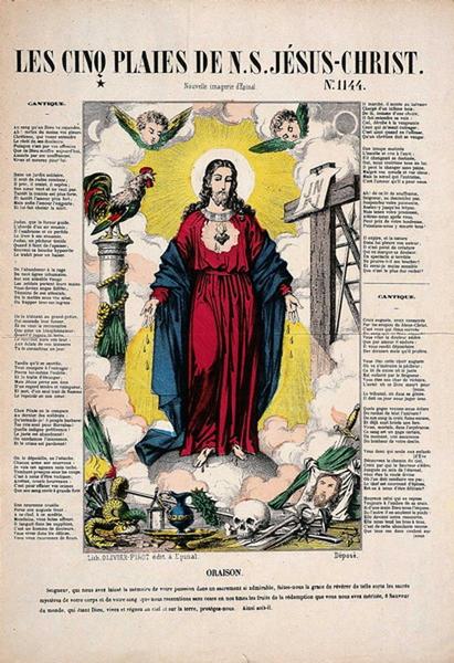 LES CINQ PLAIES DE N.S. JESUS-CHRIST. N° 1144 (titre inscrit)
