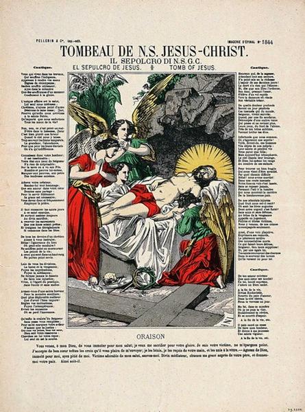 TOMBEAU DE N.S. JESUS-CHRIST. (titre inscrit, fr., it., esp., angl.)