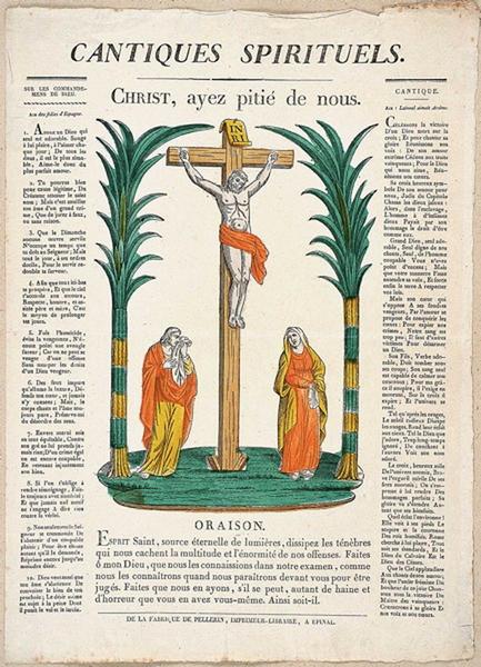 CANTIQUES SPIRITUELS. / CHRIST, ayez pitié de Nous  (titre inscrit)