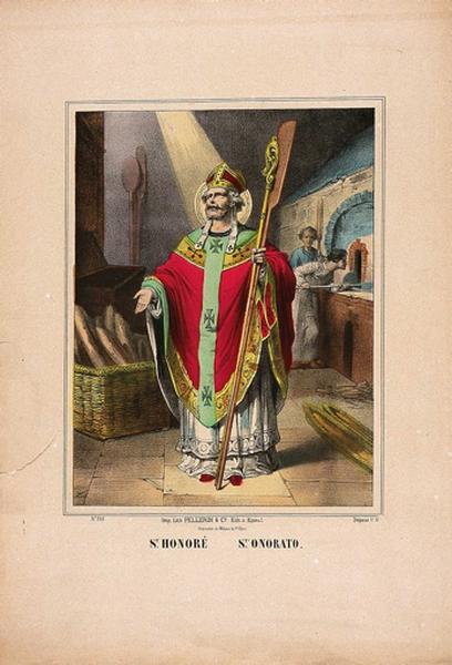 St. HONORE N° 263. (titre inscrit fr., it.)