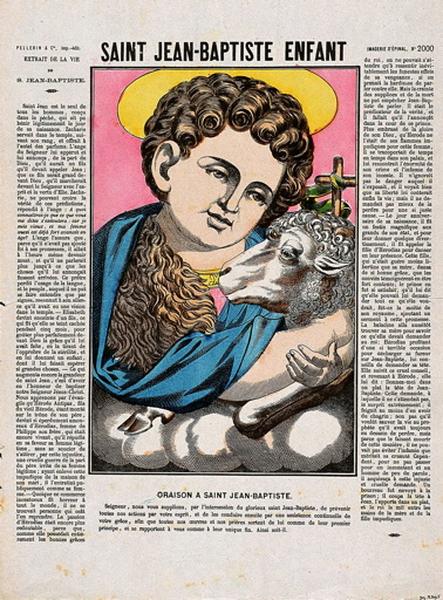 SAINT JEAN-BAPTISTE ENFANT (titre inscrit)