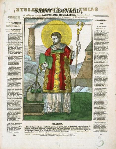 SAINT LEONARD, PATRON DES HOUILLEURS. (titre inscrit)