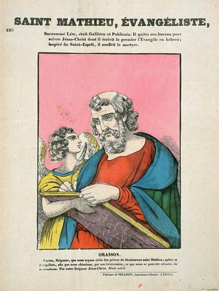 189 SAINT MATHIEU, EVANGELISTE, (titre inscrit)