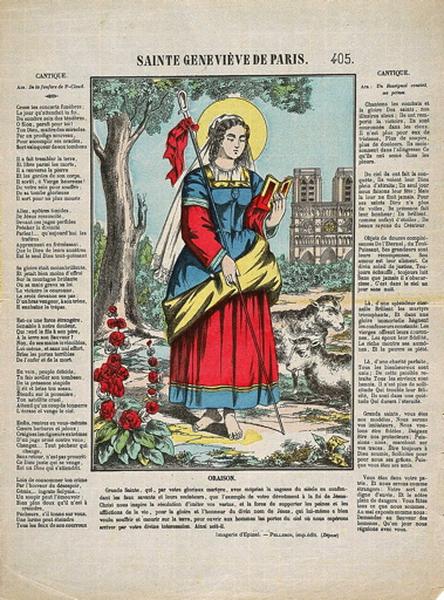 SAINTE GENEVIEVE DE PARIS. 405. (titre inscrit)