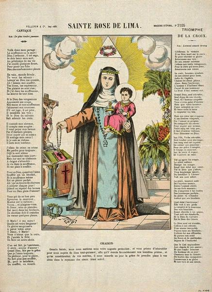 SAINTE ROSE DE LIMA. (titre inscrit)