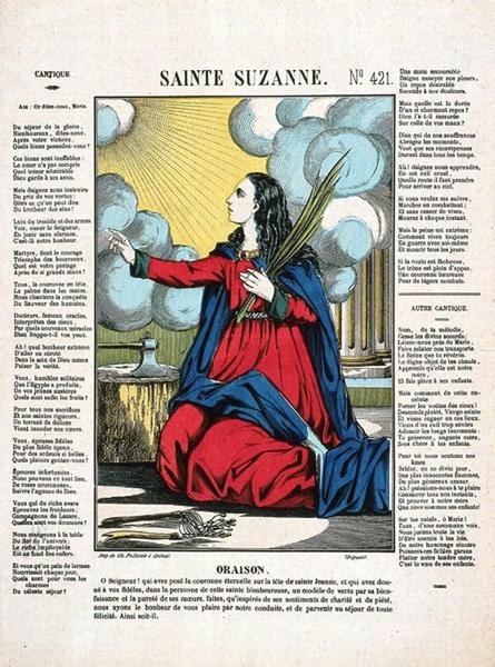 SAINTE SUZANNE. N°.421. (titre inscrit)