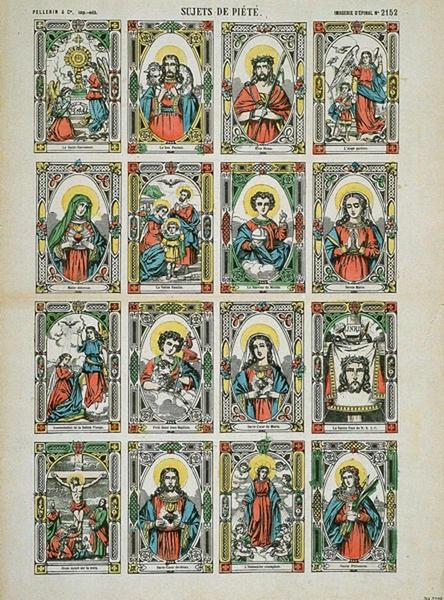 SUJETS DE PIETE. (titre inscrit)