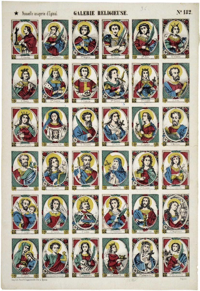 GALERIE RELIGIEUSE. N°182. (titre inscrit)