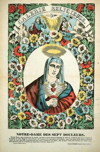 GALERIE RELIGIEUSE. / NOTRE-DAME DES SEPT DOULEURS. (titre inscrit)