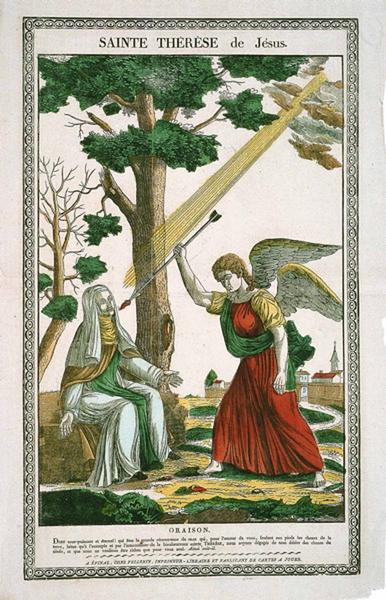 SAINTE THERESE de Jesus. (titre inscrit)