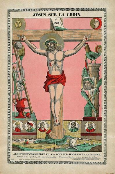 JESUS SUR LA CROIX. 196 (titre inscrit)