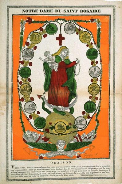 NOTRE-DAME DU SAINT ROSAIRE. (titre inscrit)