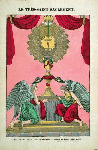 LE TRES-SAINT SACREMENT. (titre inscrit)