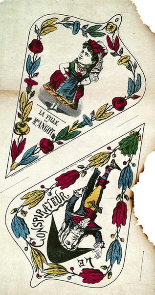 LE CONSPIRATEUR / LA FILLE / DE / Mme. ANGOT. (titre inscrit)