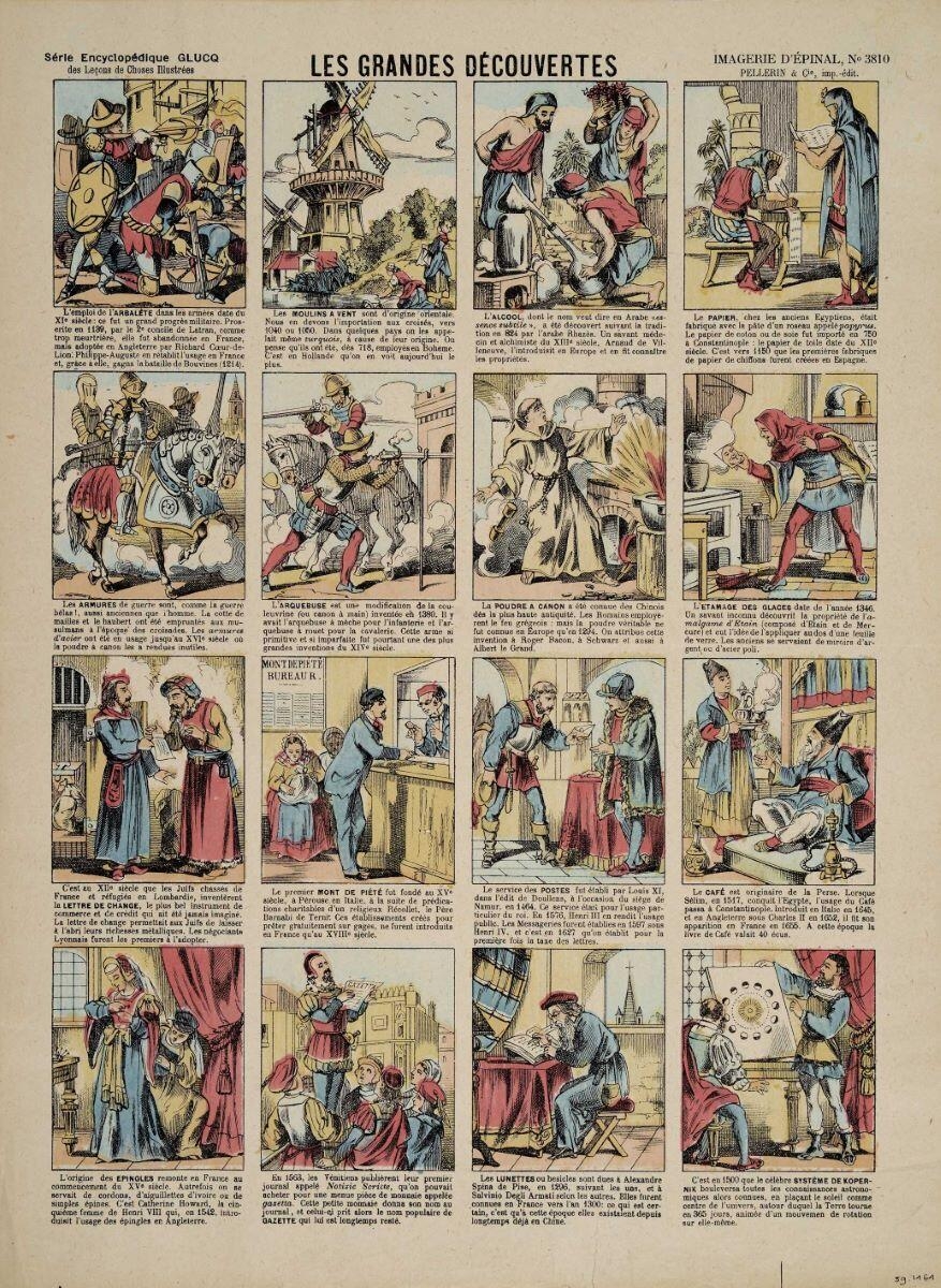 LES GRANDES DÉCOUVERTES (titre inscrit)