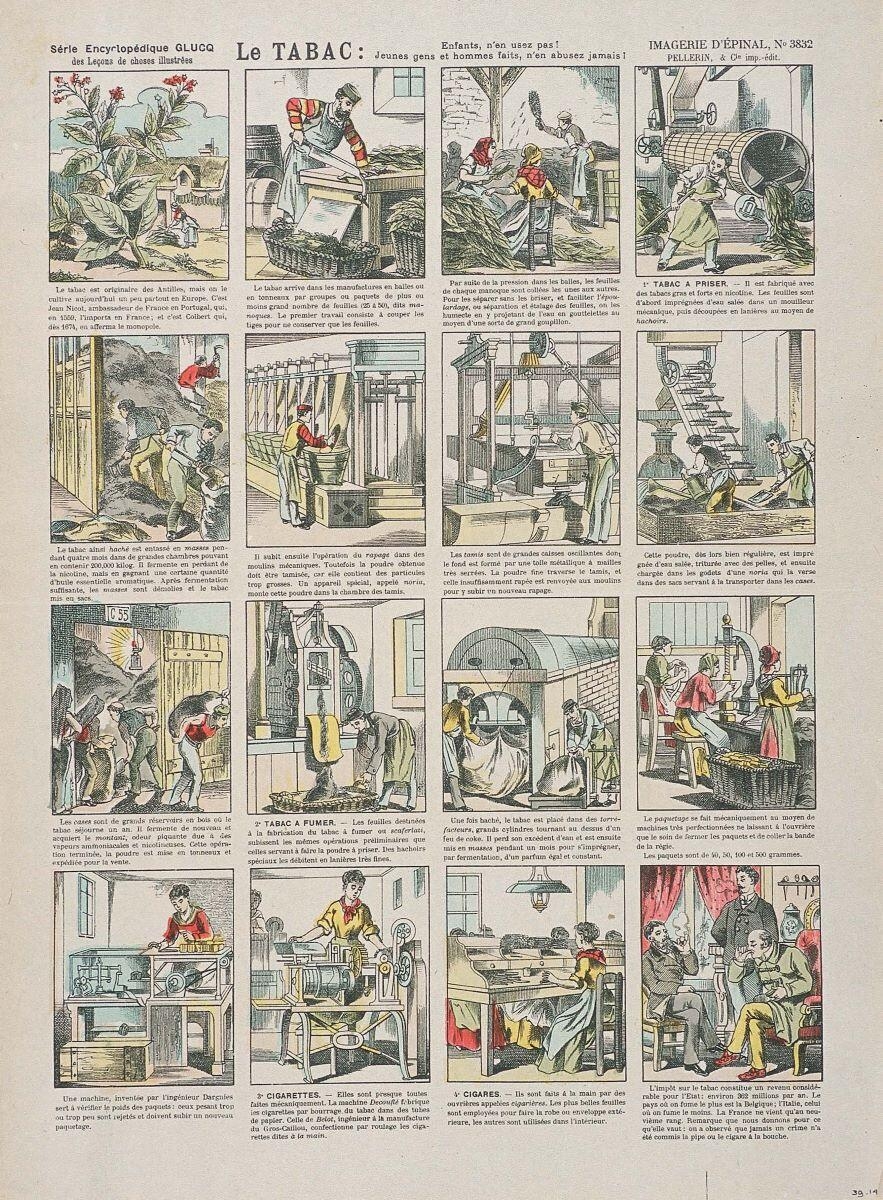 Le TABAC : Enfants, n'en usez pas / Jeunes gens et hommes faits, n'en abusez jamais ! (titre inscrit)