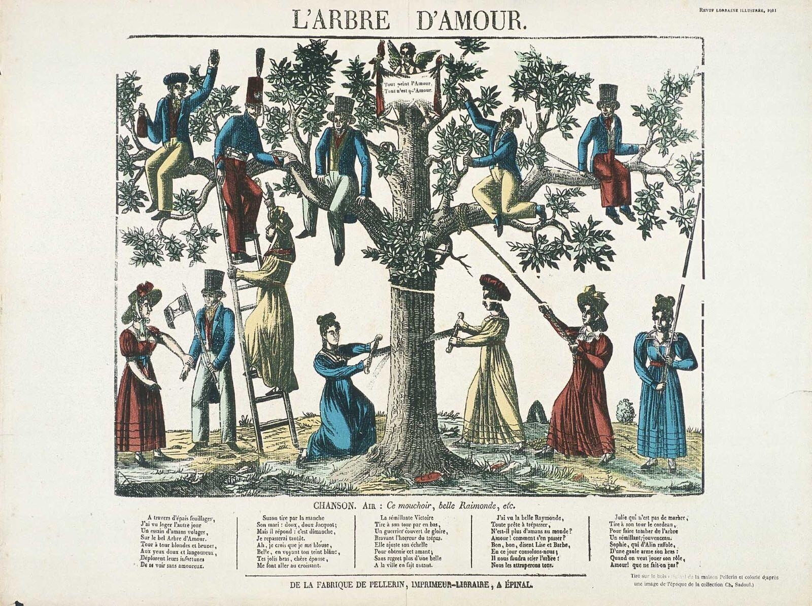 L'ARBRE D'AMOUR. (titre inscrit)