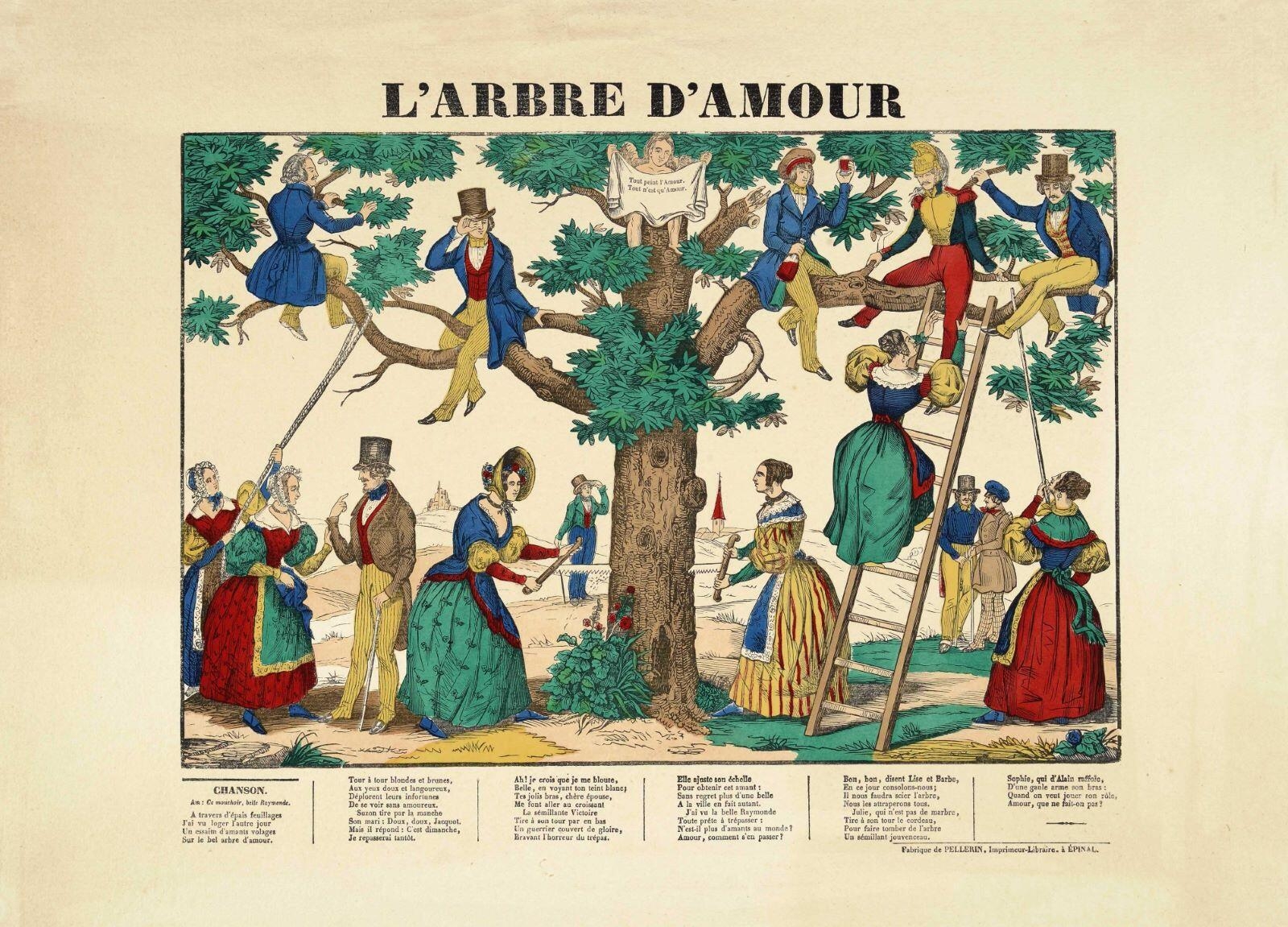 L'ARBRE D'AMOUR. (titre inscrit)