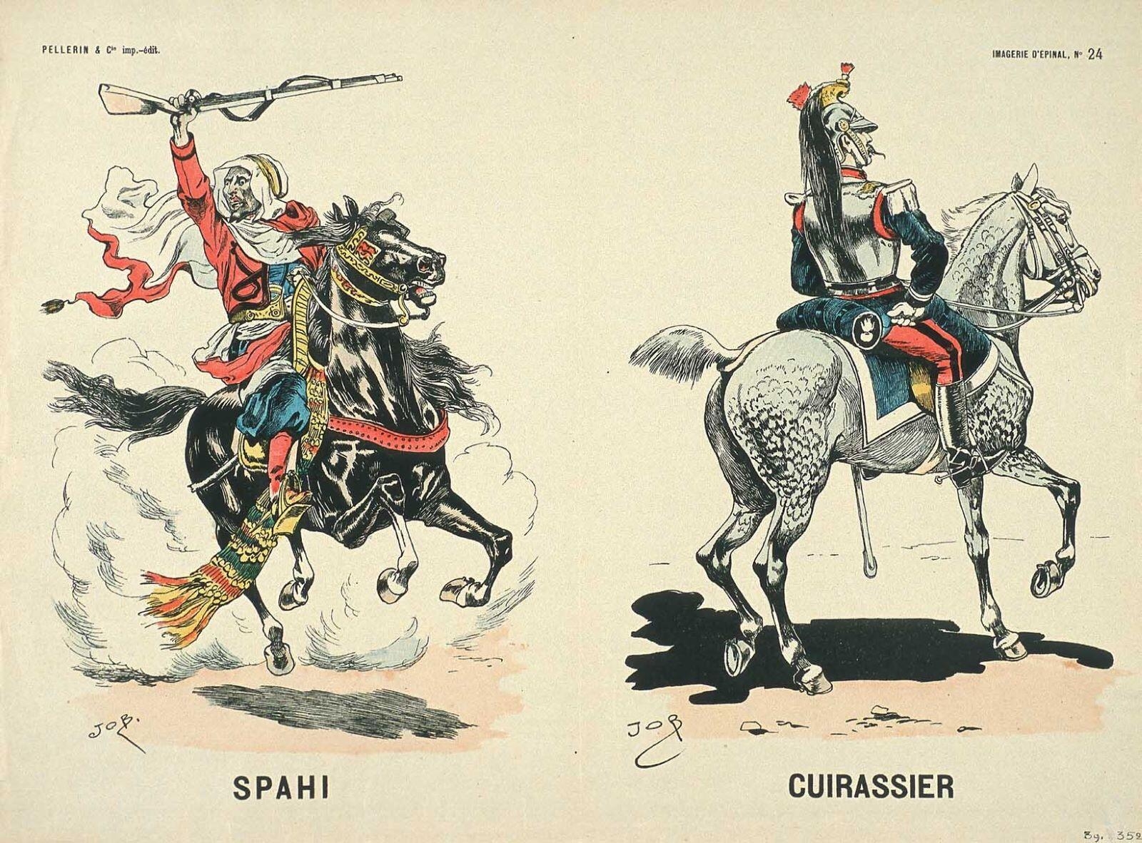 SPAHI / CUIRASSIER (titre inscrit)
