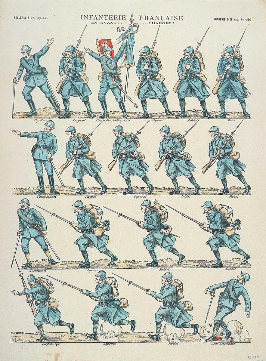 INFANTERIE FRANÇAISE / EN AVANT ! ... CHARGEZ ! (titre inscrit)