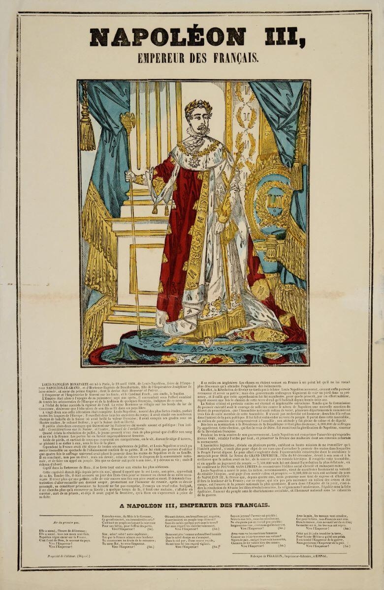 NAPOLEON III, EMPEREUR DES FRANCAIS. (titre inscrit)