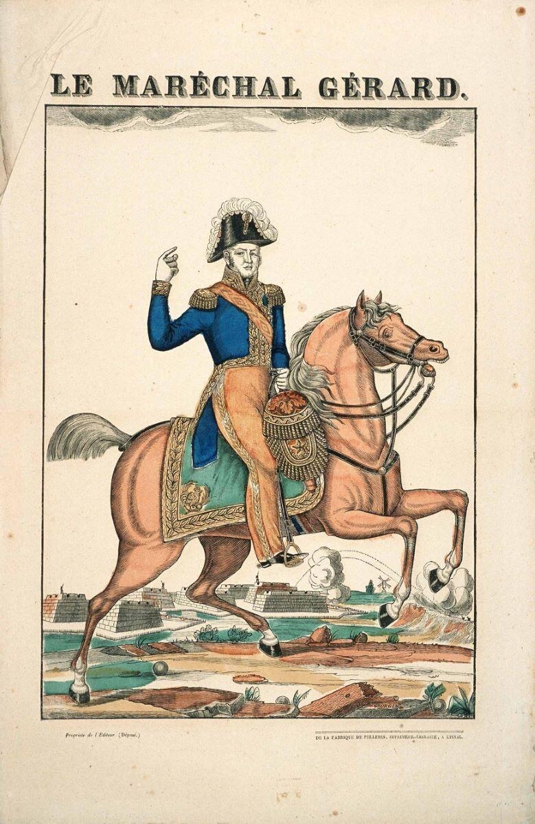 LE MARECHAL GERARD. (titre inscrit)