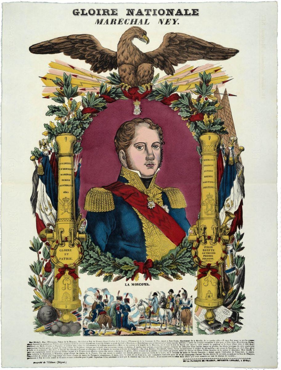 GLOIRE NATIONALE / MARÉCHAL NEY. (titre inscrit)
