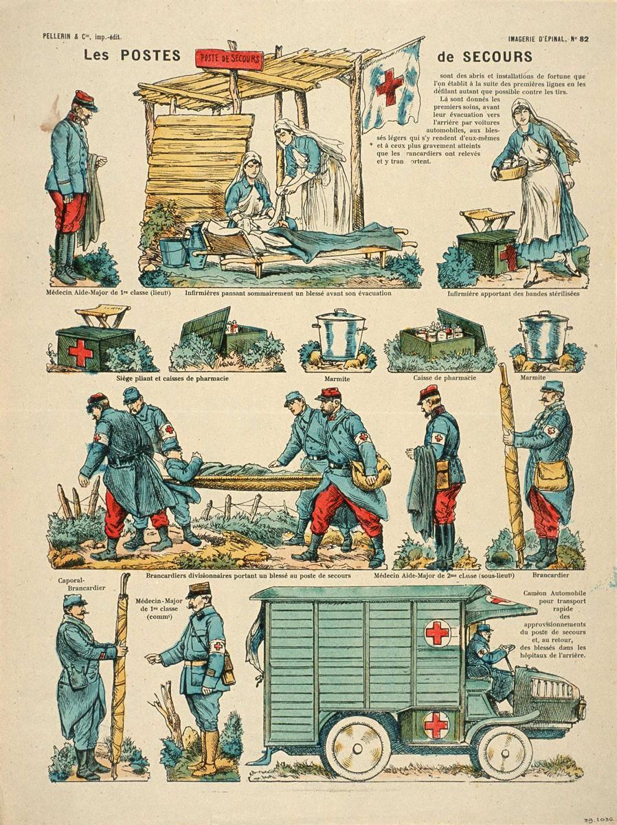 Les POSTES de SECOURS (titre inscrit)