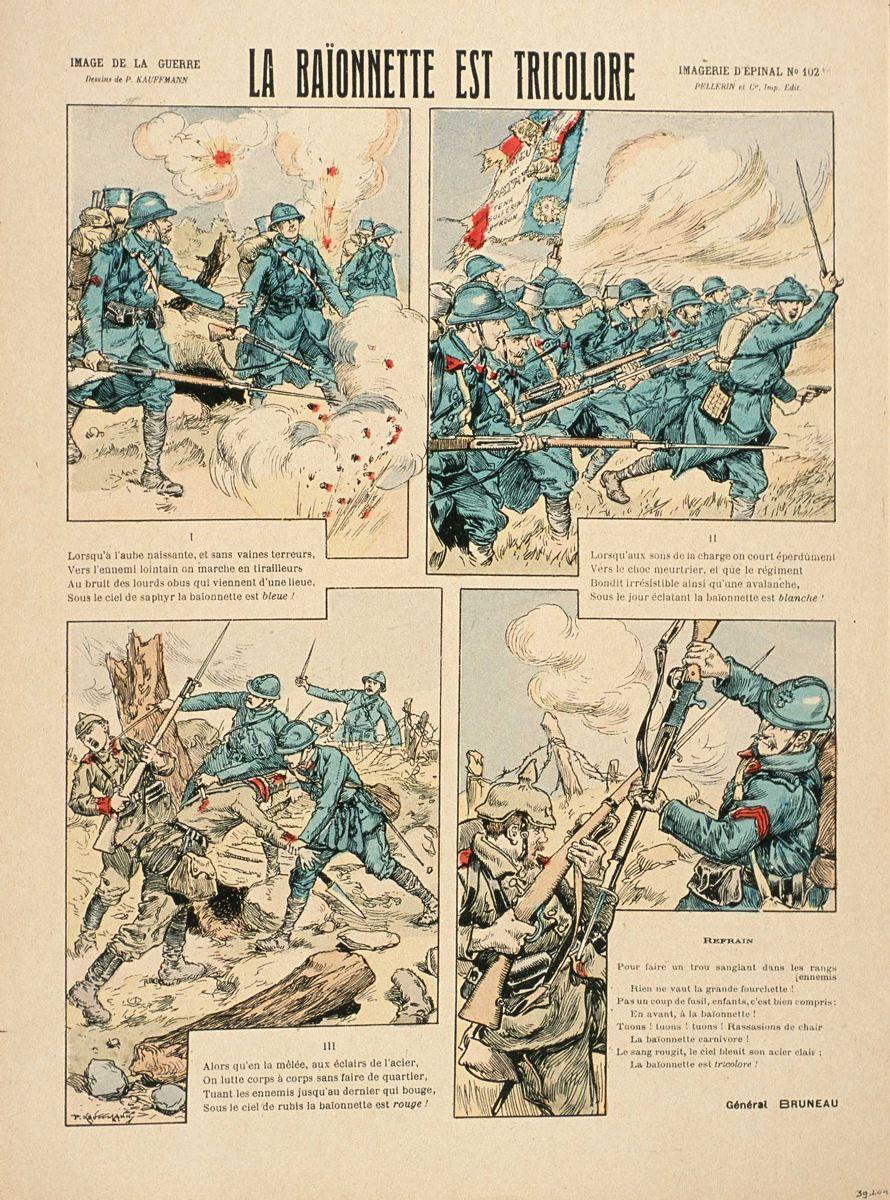 LA BAÏONNETTE EST TRICOLORE (titre inscrit)