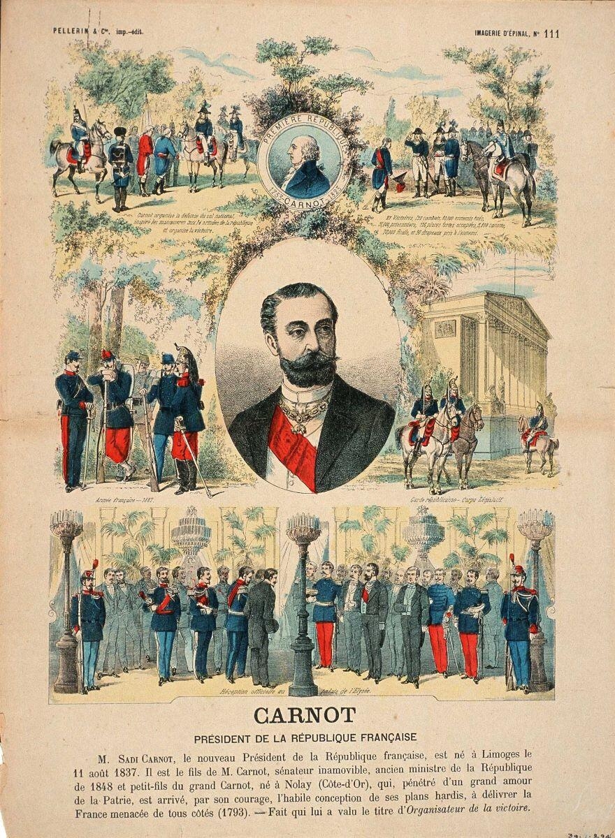 CARNOT / PRESIDENT DE LA REPUBLIQUE FRANCAISE (titre inscrit)